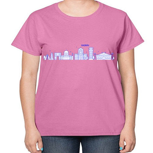 Chisinau 580# - cities-  Ladies T-Shirt