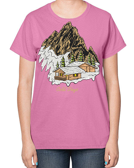 Cold Days 26# - nature-  Ladies T-Shirt