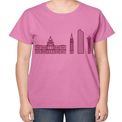 Denver 660# - cities-  Ladies T-Shirt