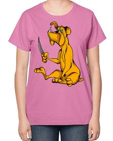 dog 107# - dogs-  Ladies T-Shirt