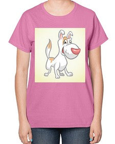 dog 114# - dogs-  Ladies T-Shirt
