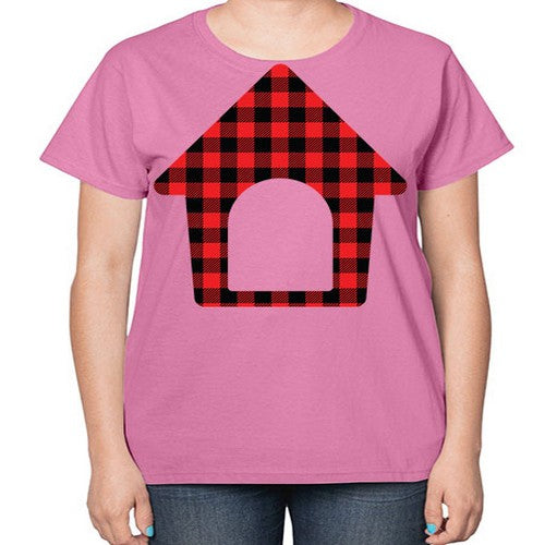 Dog House Style 98# - dogs-  Ladies T-Shirt