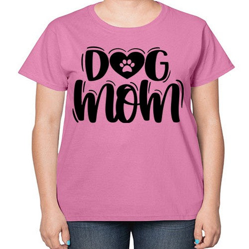 Dog Mom Style 26# - dogs-  Ladies T-Shirt