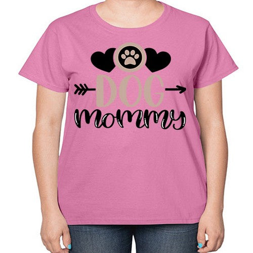 Dog Mommy Style 25# - dogs-  Ladies T-Shirt