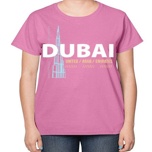 Dubai 687# - cities-  Ladies T-Shirt