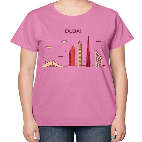 Dubai 688# - cities-  Ladies T-Shirt