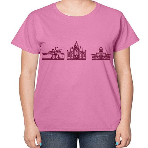 Edinburgh 702# - cities-  Ladies T-Shirt