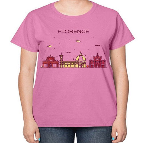 Florence 726# - cities-  Ladies T-Shirt