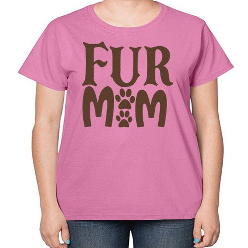 Fur Mom Style 88# - dogs-  Ladies T-Shirt