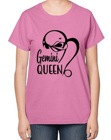Gemini queen 231# - gemini-  Ladies T-Shirt