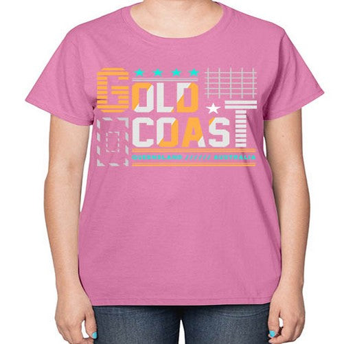 Gold Coast 778# - cities-  Ladies T-Shirt