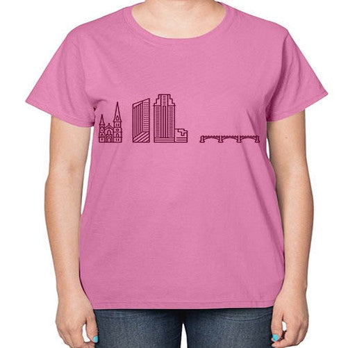 GrandRapids 780# - cities-  Ladies T-Shirt