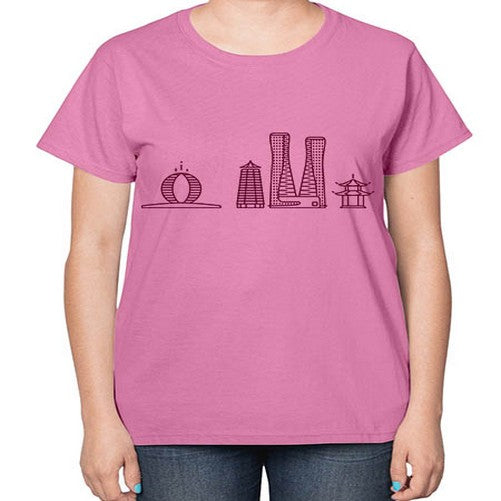 Hangzhou 810# - cities-  Ladies T-Shirt