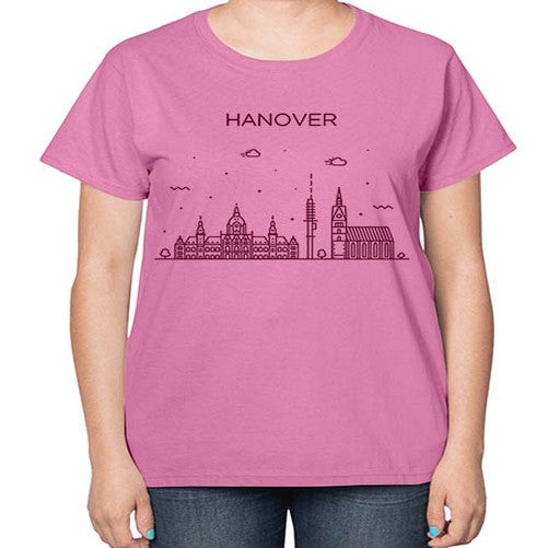 Hanover 816# - cities-  Ladies T-Shirt