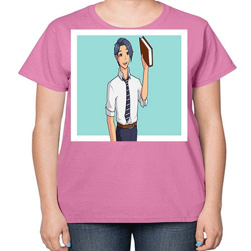Happy teacher 185# - anime-  Ladies T-Shirt