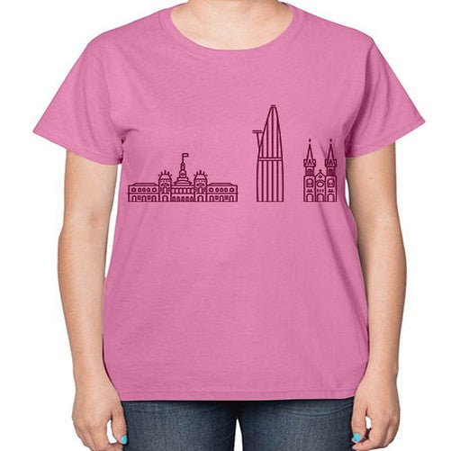 HoChiMinh 842# - cities-  Ladies T-Shirt