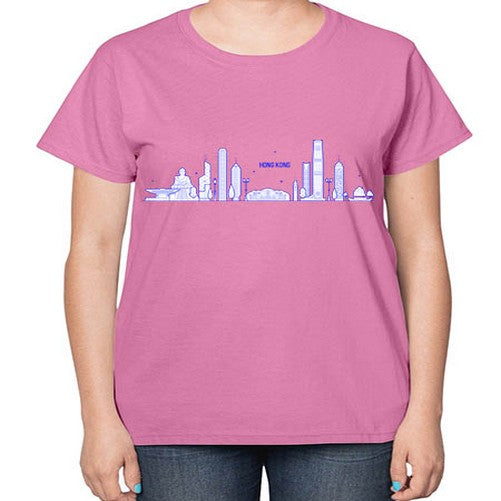 Hong Kong 899# - cities-  Ladies T-Shirt