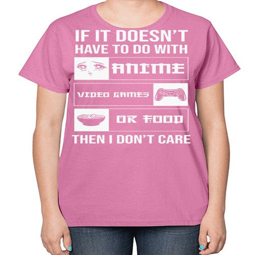 If It NotAnime Game Or Anime 246# - anime-  Ladies T-Shirt