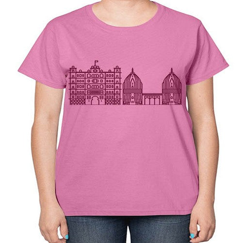 Indore 952# - cities-  Ladies T-Shirt