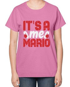 Its ame Mario 29# - video games-  Ladies T-Shirt