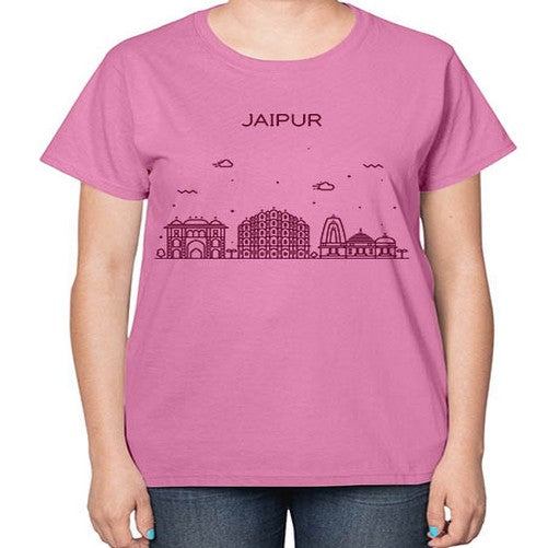 Jaipur 978# - cities-  Ladies T-Shirt