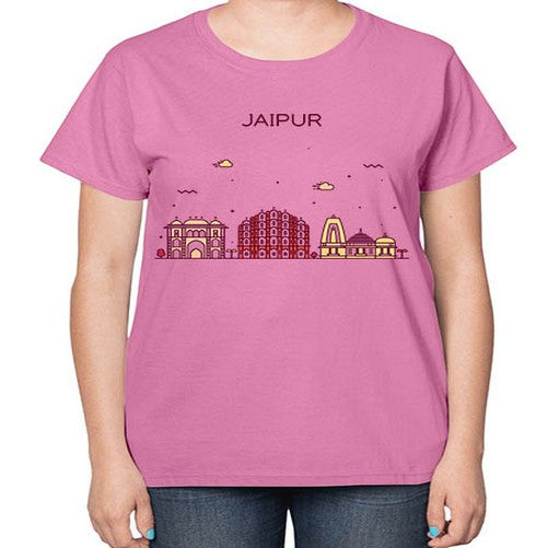 Jaipur 980# - cities-  Ladies T-Shirt