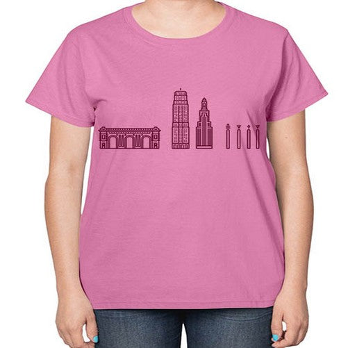KansasCity 1017# - cities-  Ladies T-Shirt