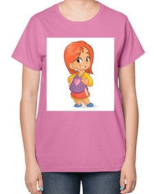 Kid 153# - cartoon general-  Ladies T-Shirt