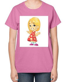 Kid 154# - cartoon general-  Ladies T-Shirt