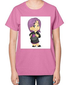 Kid 156# - cartoon general-  Ladies T-Shirt