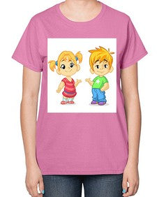 Kid 157# - cartoon general-  Ladies T-Shirt