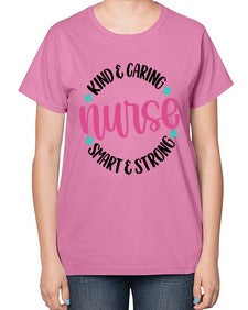 Kind Caring Nurse Style Style 1033# - nurse-  Ladies T-Shirt