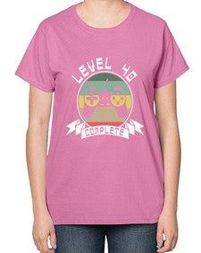 Level complete 26# - computer-  Ladies T-Shirt