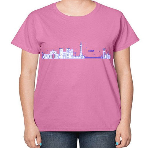 Lisbon 1148# - cities-  Ladies T-Shirt