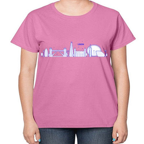 London 1160# - cities-  Ladies T-Shirt