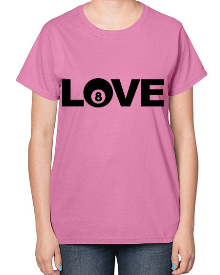Love 740# - billards-  Ladies T-Shirt