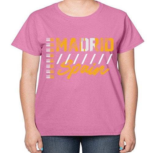 Madrid 1204# - cities-  Ladies T-Shirt