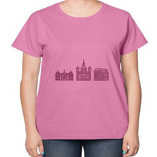Mainz 1214# - cities-  Ladies T-Shirt