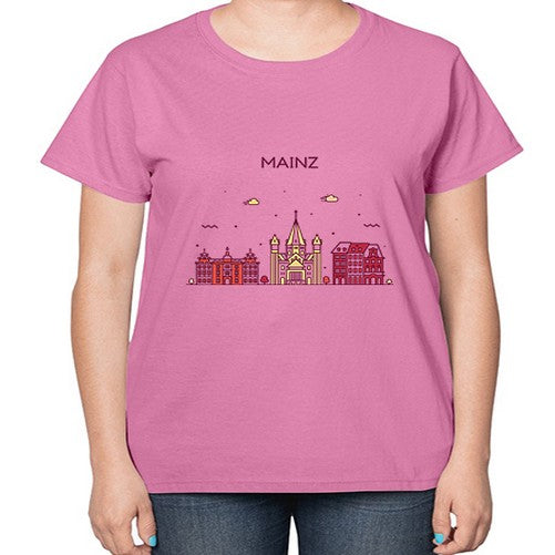 Mainz 1215# - cities-  Ladies T-Shirt