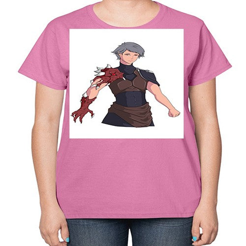 Man has parasite on hand 14# - anime-  Ladies T-Shirt