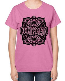 Mandala Courage 759# - mandala-  Ladies T-Shirt