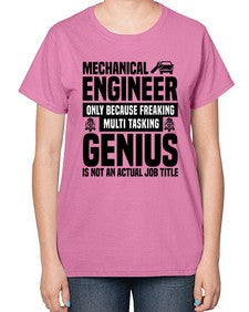 Mechanical engineer Style 1090# - engineer-  Ladies T-Shirt