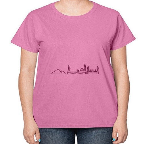Medina 1267# - cities-  Ladies T-Shirt