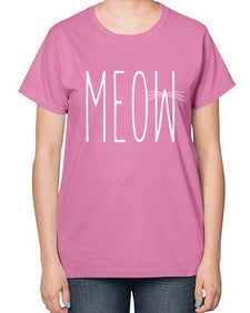 Meoww - cats-  Ladies T-Shirt