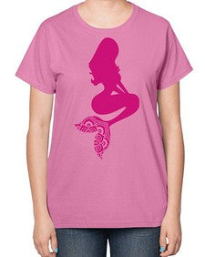 MermaidMandalaUpdated 933# - mandala-  Ladies T-Shirt