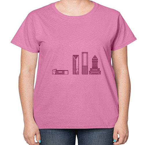 Miami 1283# - cities-  Ladies T-Shirt