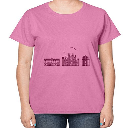 Milan 1295# - cities-  Ladies T-Shirt