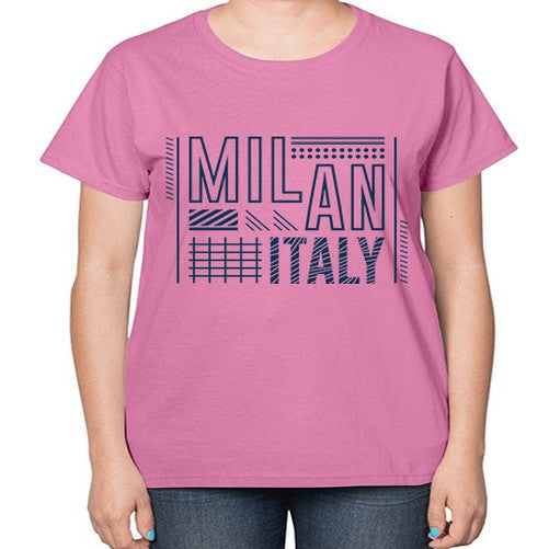 Milan 1296# - cities-  Ladies T-Shirt