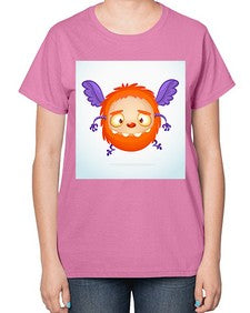Monster 180# - cartoon general-  Ladies T-Shirt