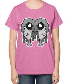 Need more sleep 195# - cartoon general-  Ladies T-Shirt